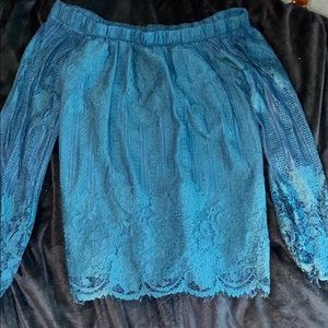 Arizona off the shoulder lace top
